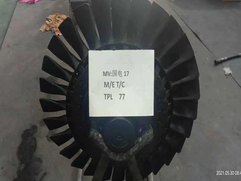 Turbocharger rotor reblading
